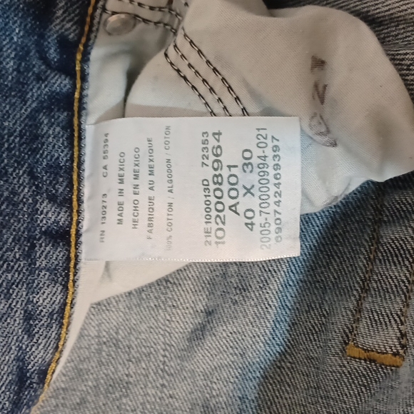 NWT Lee Men's Regular Fit Straight Leg Medium Stonewash Blue Denim Jeans - Picture 2 of 16